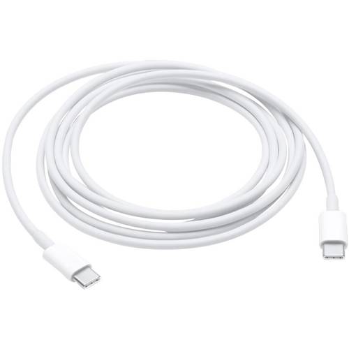Apple USB-Kabel B-Ware (beschädigte / fehlende Verpackung) USB 2.0 USB-C® Stecker, USB-C® Stecker 2.00 m Weiß MLL82ZM/A ...