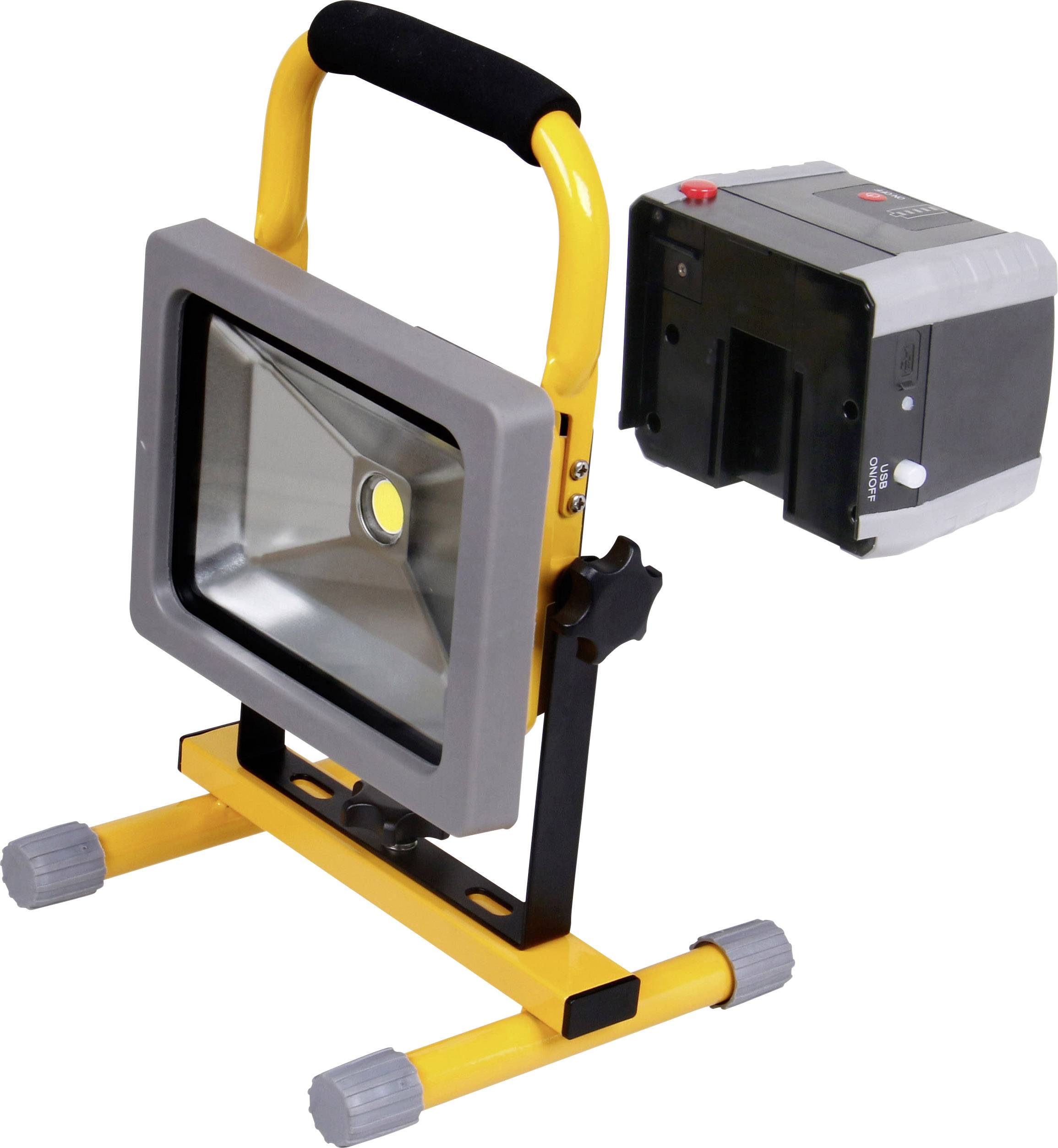LED Akku Baustrahler 20W 447421