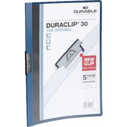 Image of Durable Klemmmappe DURACLIP 30 - 2200 220007 DIN A4 Dunkelblau