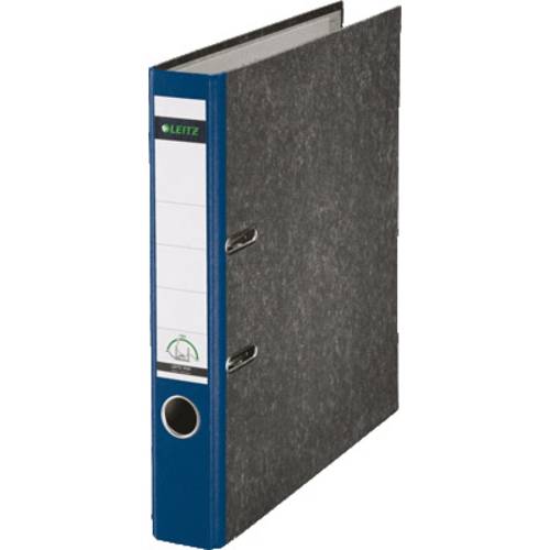 Leitz Ordner 1050 DIN A4 Rückenbreite: 52 mm Blau Wolkenmarmor 2 Bügel 10505035