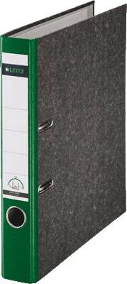 Leitz Ordner 1050 DIN A4 Rückenbreite: 52 mm Grün Wolkenmarmor 2 Bügel 10505055
