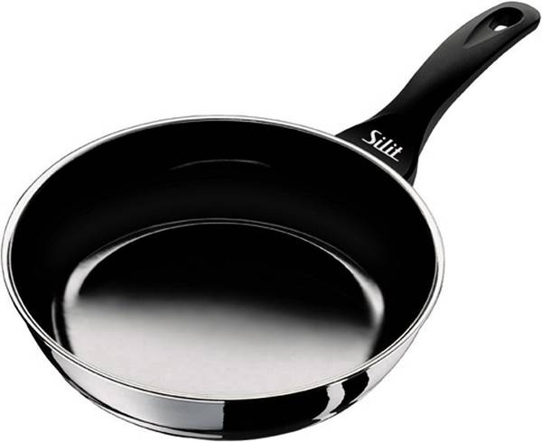 Silit Professional Bratpfanne 24 cm hoch, Silargan Funktionskeramik, Induktion,