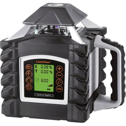 Laserliner Quadrum DigiPlus 410 S Rotationslaser inkl. Laserempfänger, selbstnivellierend Reichweite (max.): 400 m