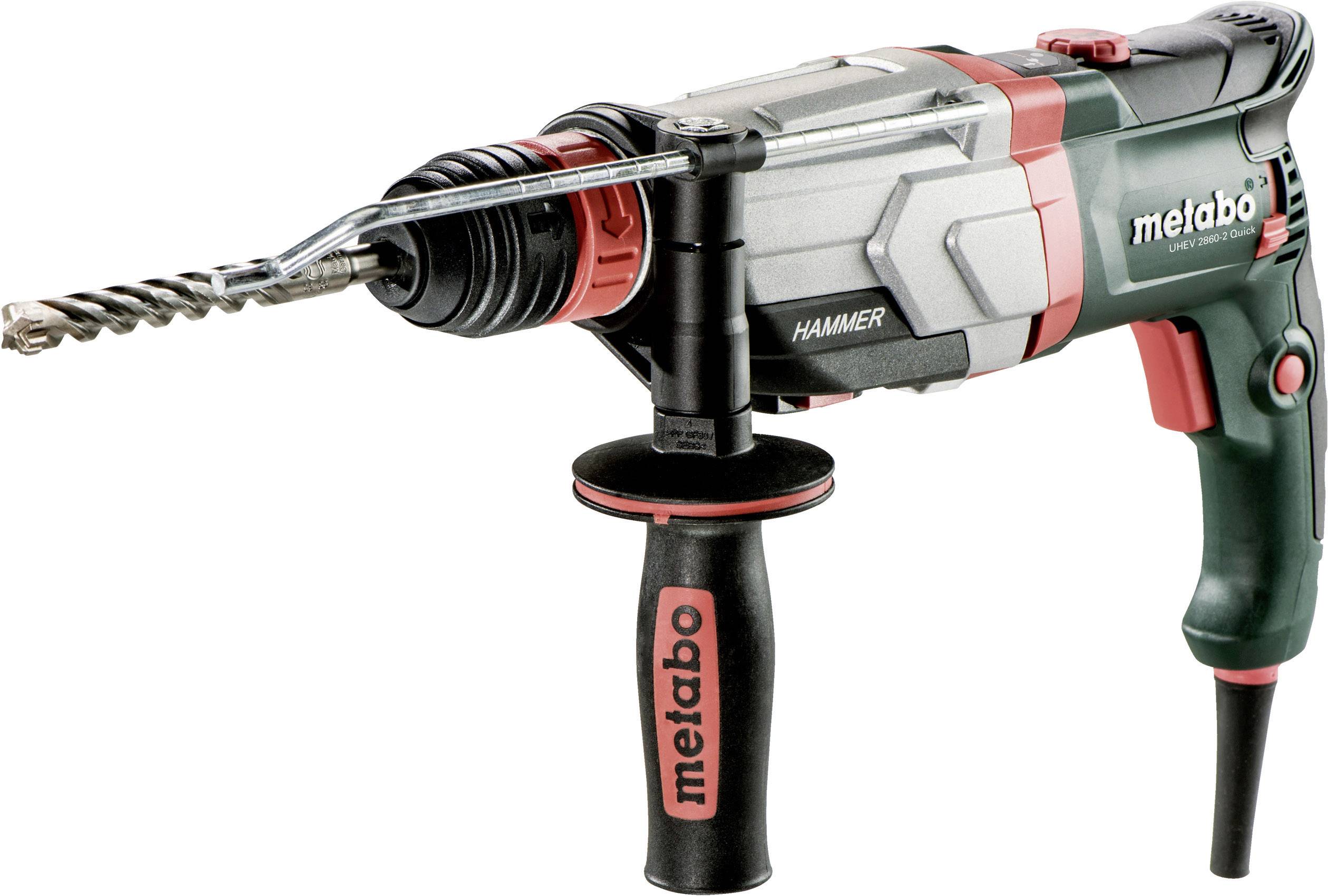 METABO UHEV 2860-2 Quick SDS-Plus-Bohrhammer, Meißelhammer, Kombihammer 1100 W inkl. Koffer (6007135