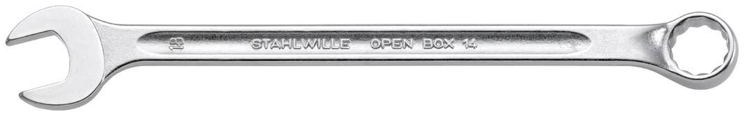 STAHLWILLE Ring-Maulschlüssel 24 mm DIN 3113 Form B, ISO 7738 Form B Stahlwille 14 24 40102424