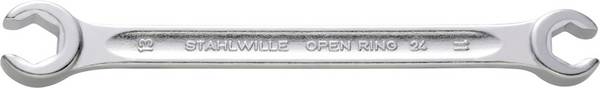 Stahlwille 41081012 24 10 X 12 Offener Doppelringschlüssel  Schlüsselweite (Metrisch) 10 - 12 mm