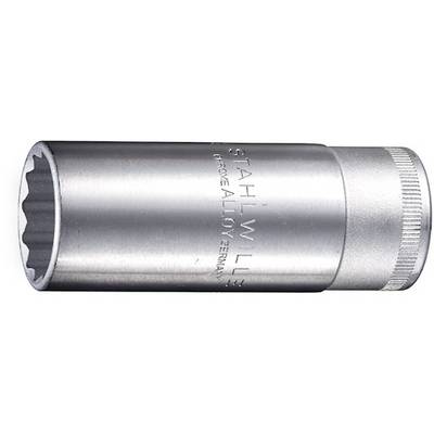Ein silberner Steckschlüssel mit markiertem Hersteller 'Stahlwille', geeignet für mechanische Reparaturen und Werkzeuge.
