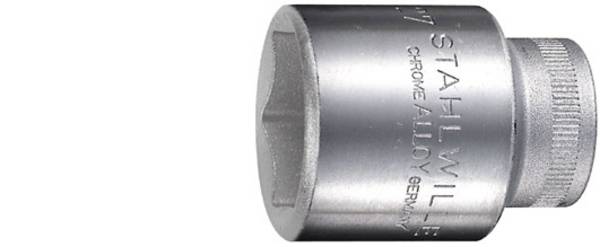 Stahlwille 52 24 03030024 Außen-Sechskant Steckschlüsseleinsatz 24 mm 1/2" (12.5 mm)
