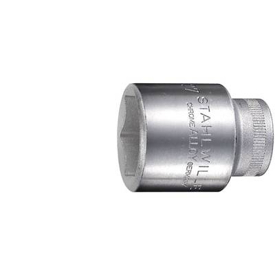 Stahlwille 52 27 03030027 Außen-Sechskant Steckschlüsseleinsatz 27 mm 1/2" (12.5 mm)