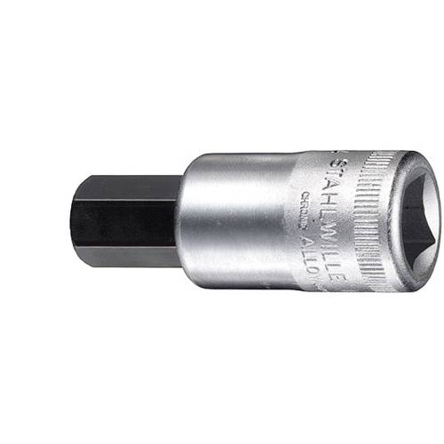 Stahlwille 54 4 03050004 Innen-Sechskant Steckschlüssel-Bit-Einsatz 4 mm 1/2 (12.5 mm)