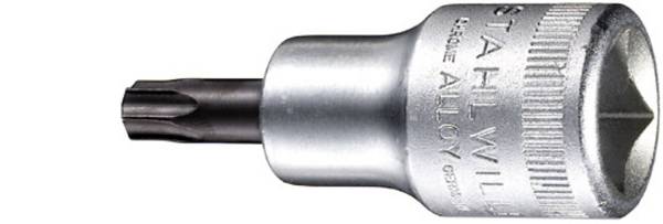 Stahlwille 54 TX T 30 03100030 Innen-TORX Steckschlüssel-Bit-Einsatz    T 30   1/2" (12.5 mm)