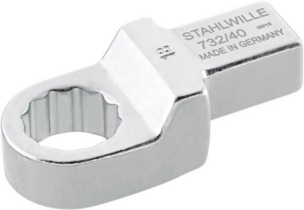 Ringeinsteckwerkzeug 732/40 14 SW 14mm 14x18mm CR-A-STA STAHLWILLE