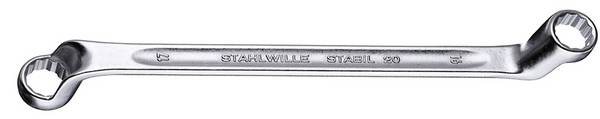 Stahlwille 41041213 20 12 X 13 Doppel-Ringschlüssel Schlüsselweite (Metrisch) 12 - 13 mm