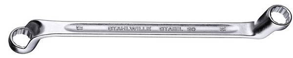 Stahlwille 41041317 20 13 X 17 Doppel-Ringschlüssel Schlüsselweite (Metrisch) 13 - 17 mm