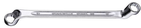 Stahlwille 41041617 20 16 X 17 Doppel-Ringschlüssel  Schlüsselweite (Metrisch) 16 - 17 mm