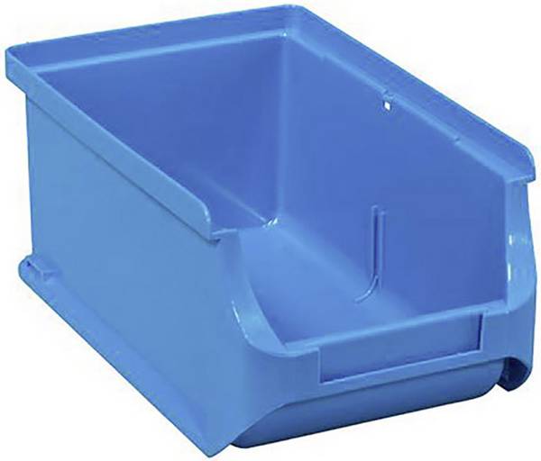 Allit 456204 Sichtlagerkasten stapelbar (L x B x H) 160 x 100 x 75 mm Blau 1 St.