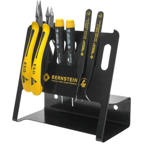 Bernstein Tools for Electronics VARIO 2100 Werkzeugset ESD mit Werkzeughalter 6teilig