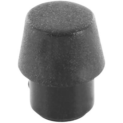   Gerätefuß rund, schraubbar Schwarz (Ø x H) 9 mm x 10 mm 1 St. 