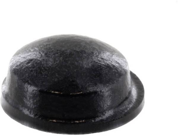 Gerätefuß rutschhemmend, selbstklebend, rund Schwarz (Ø x H) 11.1 mm x 5.1 mm 1 St.