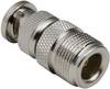BKL Electronic 0401130 BNC-Adapter BNC-Stecker - N-Buchse 1 St.