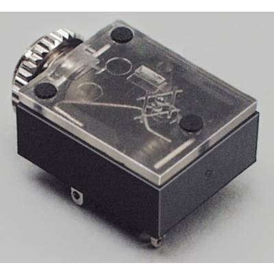 BKL Electronic 1109005 Klinken-Steckverbinder 3.5 mm Buchse, Einbau horizontal Polzahl: 3 Stereo Schwarz 1 St. 