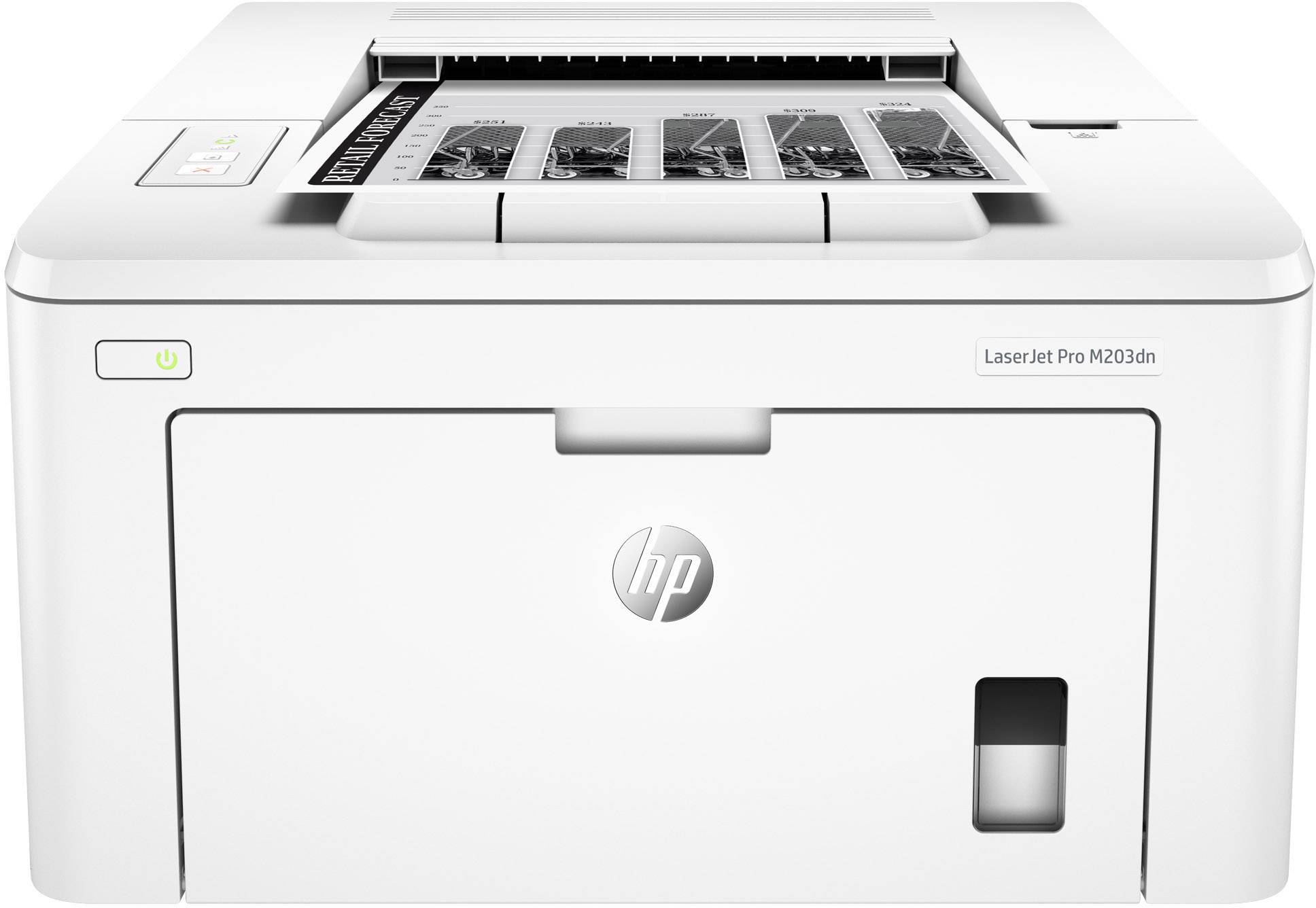 HP LaserJet Pro M 203 dn Drucker Laser Schwarz-Weiß A4 28 S./min 1200 x 1200 dpi LAN, Duplex-0