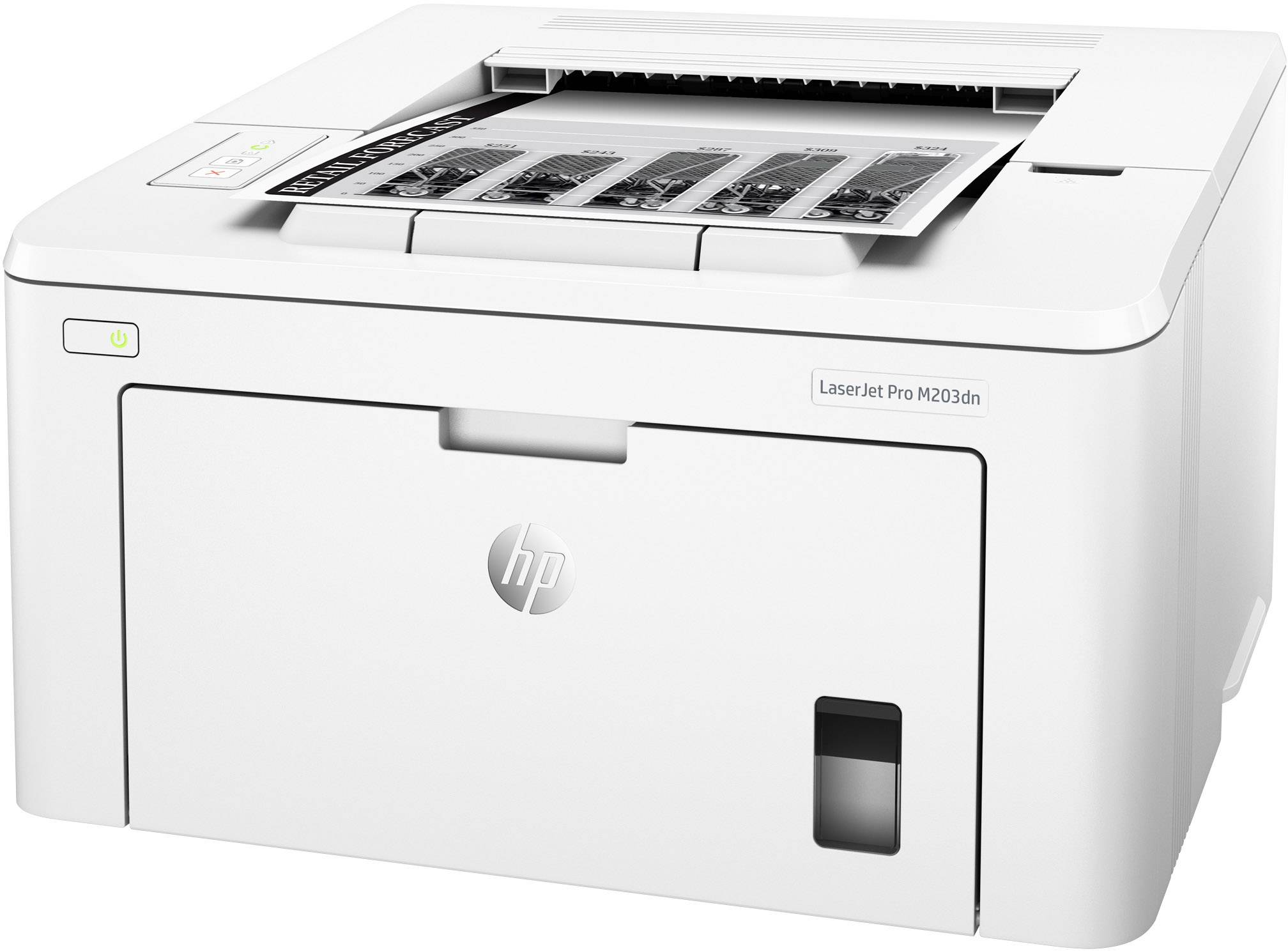 HP LaserJet Pro M 203 dn Drucker Laser Schwarz-Weiß A4 28 S./min 1200 x 1200 dpi LAN, Duplex-1