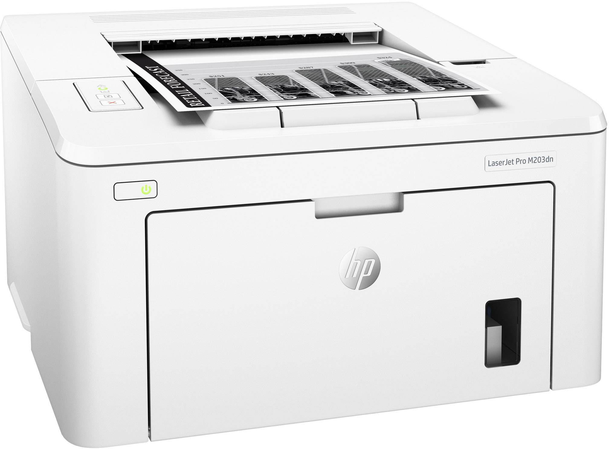 HP LaserJet Pro M 203 dn Drucker Laser Schwarz-Weiß A4 28 S./min 1200 x 1200 dpi LAN, Duplex-2