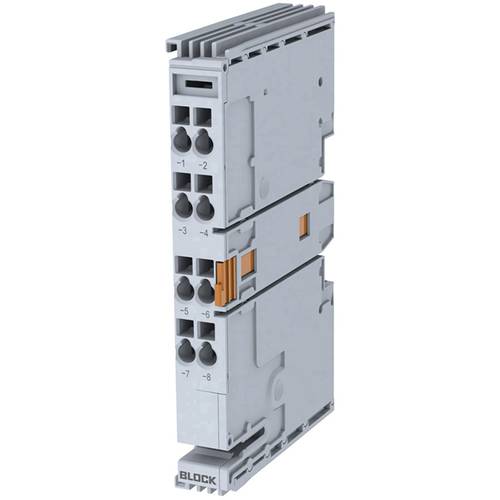 BLOCK EB-GND8 Potenzialsammelklemme 8 x 10 A EB-GND8