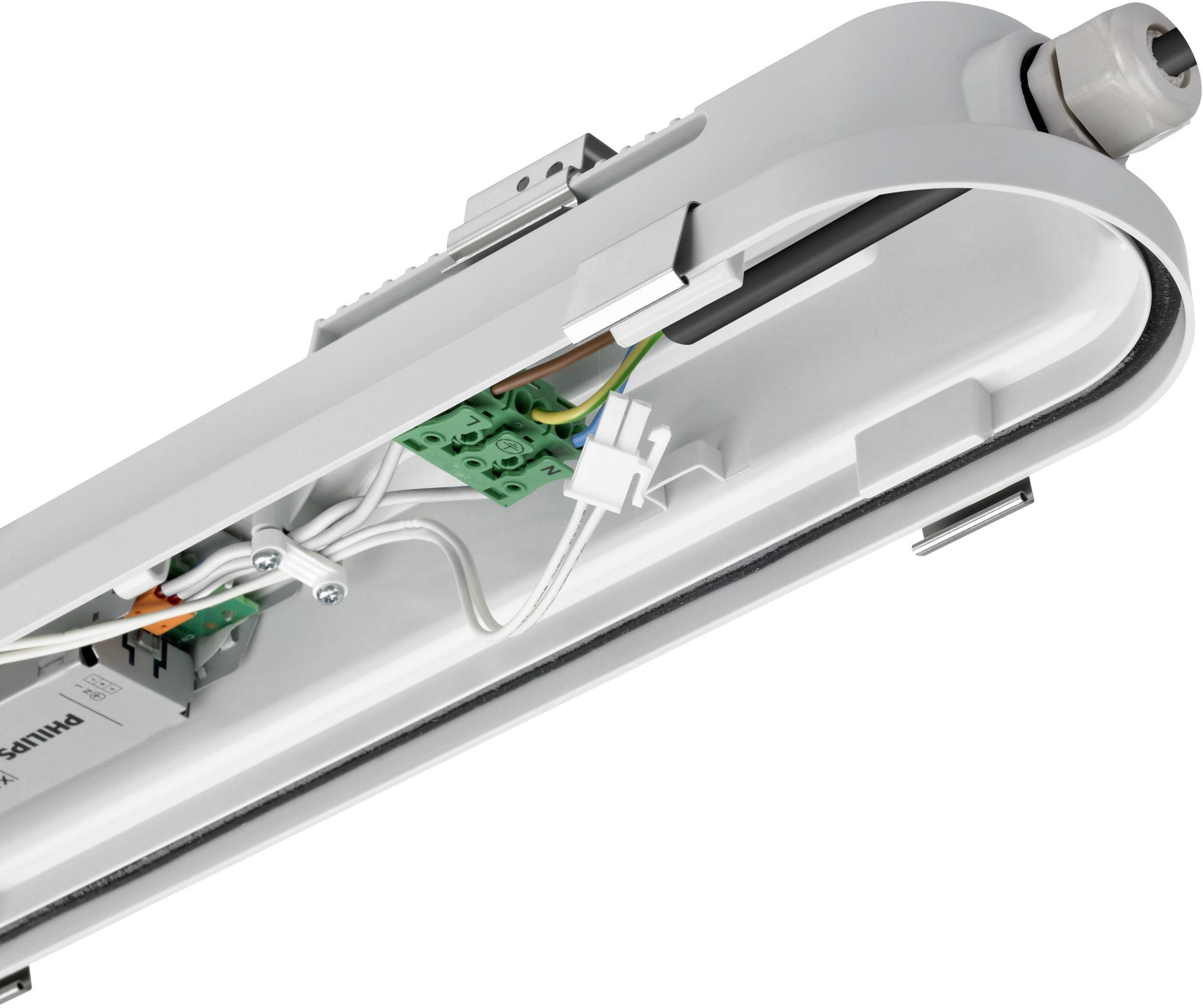 Philips LED CoreLine WT120C LED-Feuchtraumleuchte LED LED fest eingebaut 41 W Neutralweiß Grau-5