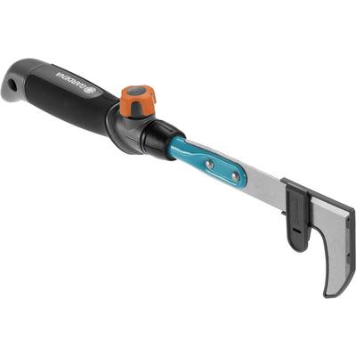 Hand-Unkrautstecher mit ergonomischem Griff und metallischer Klinge zur effektiven Entfernung von Unkraut in Fugen.