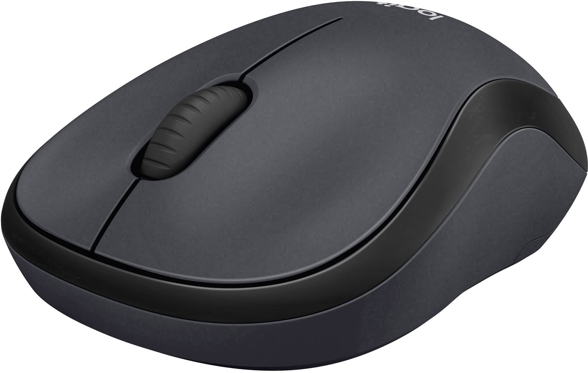 Logitech B220 Silent Maus Funk Optisch Schwarz 3 Tasten 1000 dpi Integriertes Scrollrad-1