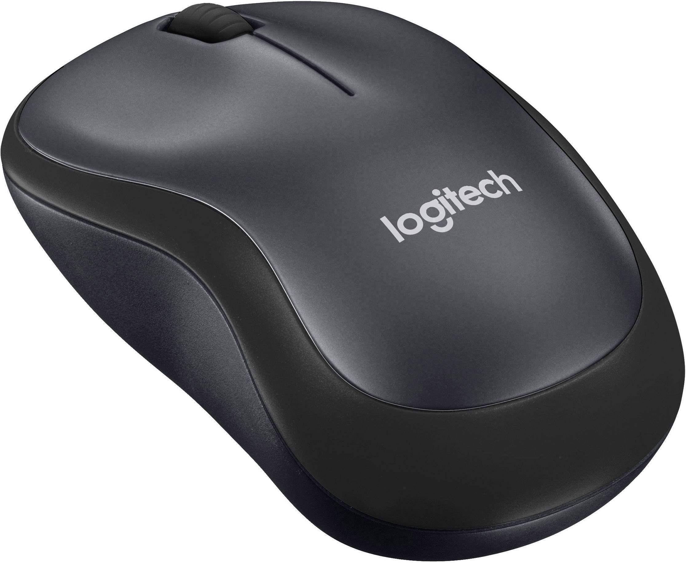 Logitech B220 Silent Maus Funk Optisch Schwarz 3 Tasten 1000 dpi Integriertes Scrollrad-2