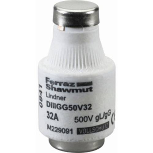 Mersen 00598.032700 Diazed-Sicherung Sicherungsgröße = DIII 32 A 500 V