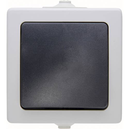 Thumbnail - Kopp 565756004 Feuchtraum-Schalterprogramm Kreuzschalter Nautic Grau 1 St.