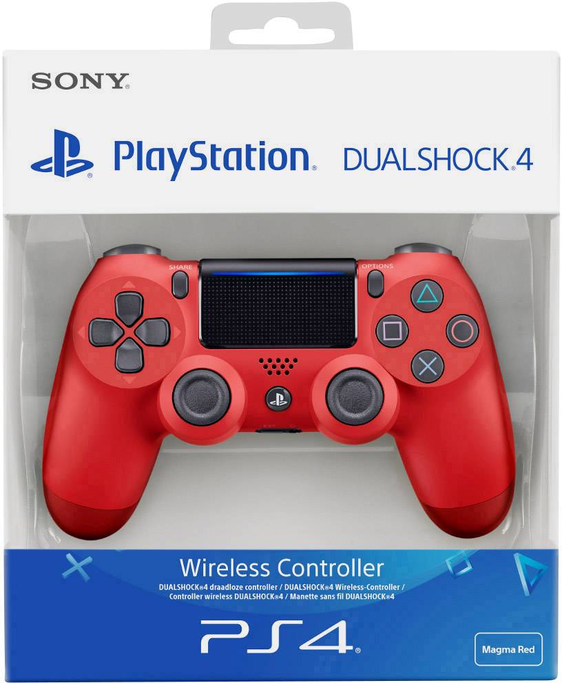Sony Dualshock 4 V2 Gamepad PlayStation 4 Rot-4