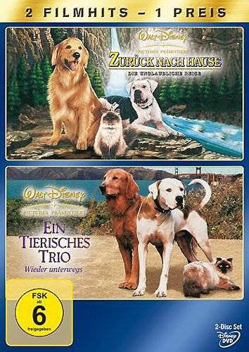 Dvd Zuruck Nach Hause Die Unglaubliche Reise Ein Tierisches Trio