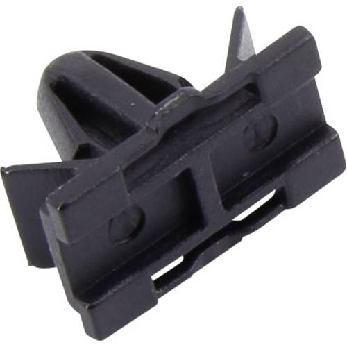 KSS Kabelhalter 28530c1314 mit Spreizanker Schwarz 100 St.