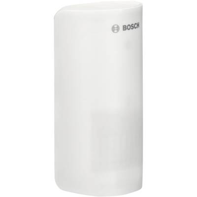 Weißes Bosch-Gerät, zylindrische Form, schlichtes Design, ohne sichtbare Tasten oder Anzeigen.