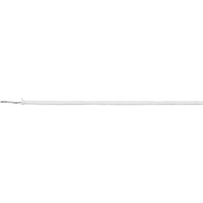 Helukabel 47005 Hochtemperaturleitung SiF/GL 1 x 1.50 mm² Weiß Meterware