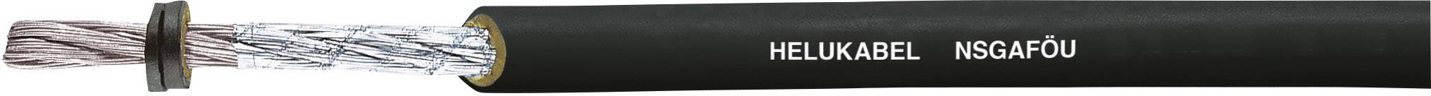 HELUKABEL Schlauchleitung NSGAFÖU 1 x 2.50 mm² Schwarz Helukabel 38502 Meterware