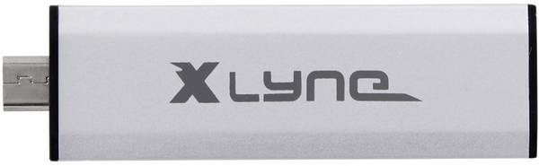 Xlyne "OTG" USB-Zusatzspeicher Smartphone/Tablet Silber 32 GB USB-A (USB 3.2 Gen 1), Micro-USB B (USB 2.0)