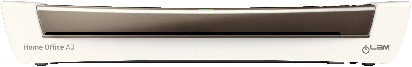 Ein weißer und brauner Dokumentenscanner, Modell 'Home Office A3' von LAM. Geeignet für Heimanwendungen und Büroarbeiten.