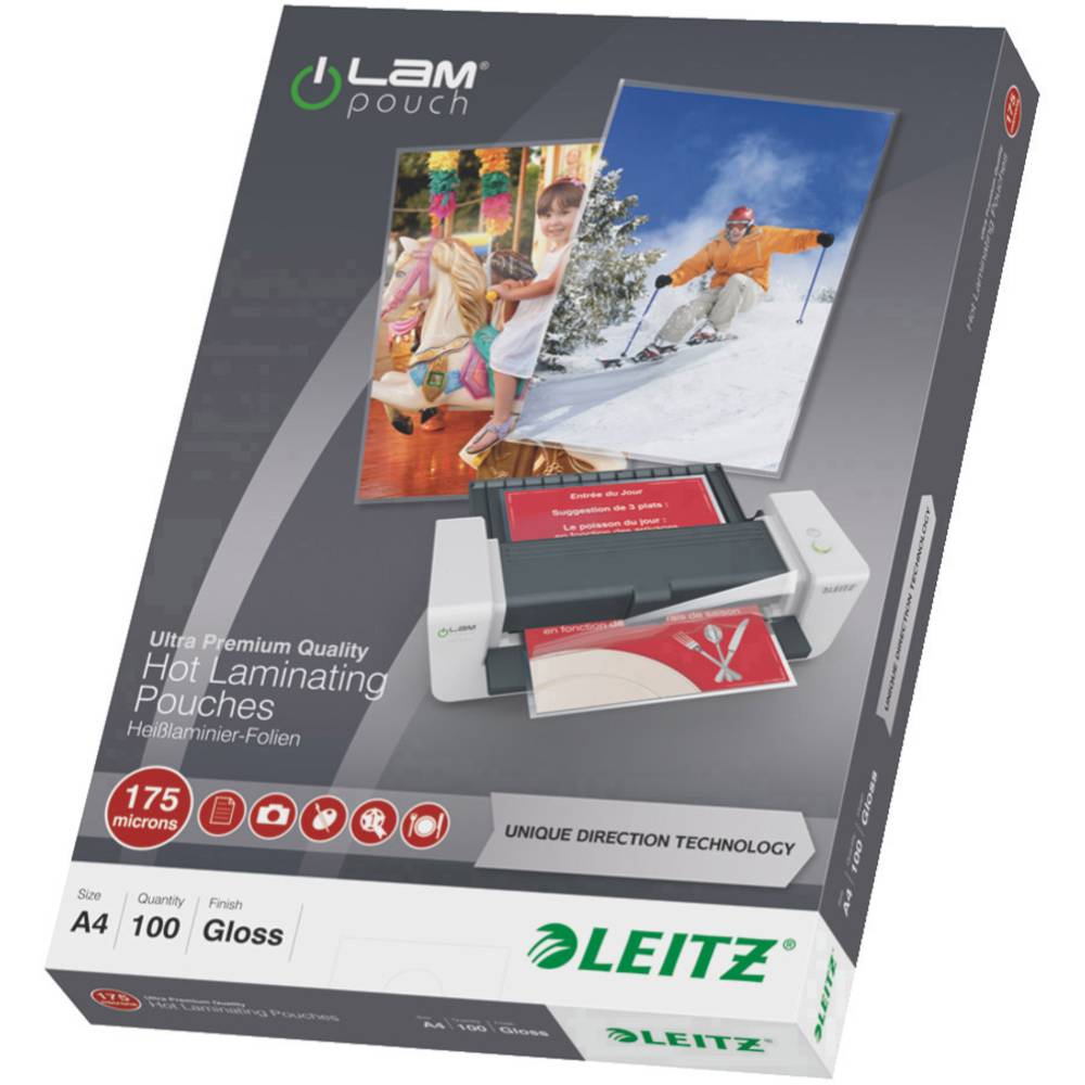 Lamineerhoes Leitz ILAM A4 2x175micron 100stuks