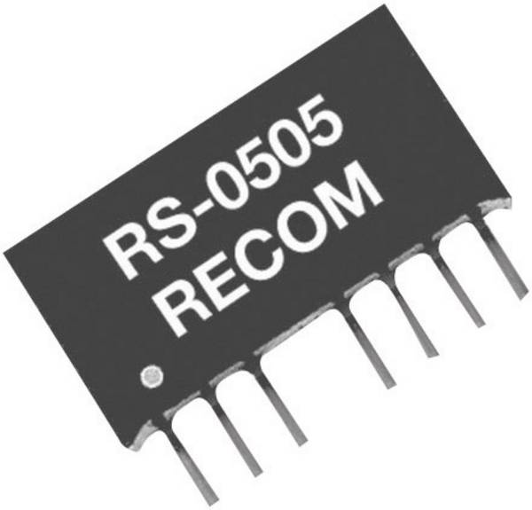 RECOM RS-2405D DC/DC-Wandler, Print 24 V/DC 5 V/DC, -5 V/DC 200 mA 2 W Anzahl Ausgänge: 2 x Inhalt 1 St.
