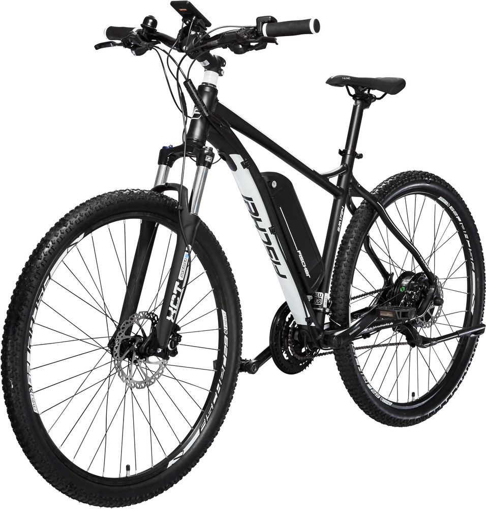 Fischer Fahrrad EM 1724S1 EBike mit Trittantrieb Schwarz