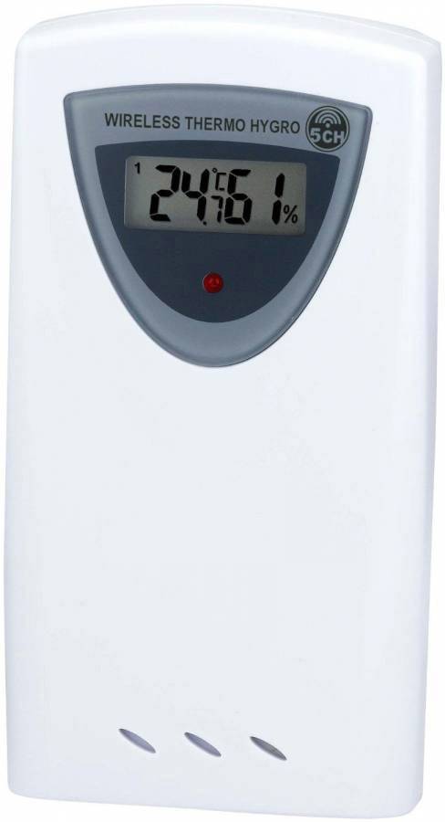 Bresser Optik 7009993 5 CH Thermo-/Hygrosensor Funk 433 MHz