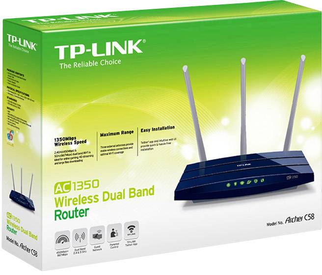 TP-Link Wireless Router ARCHER C58-3