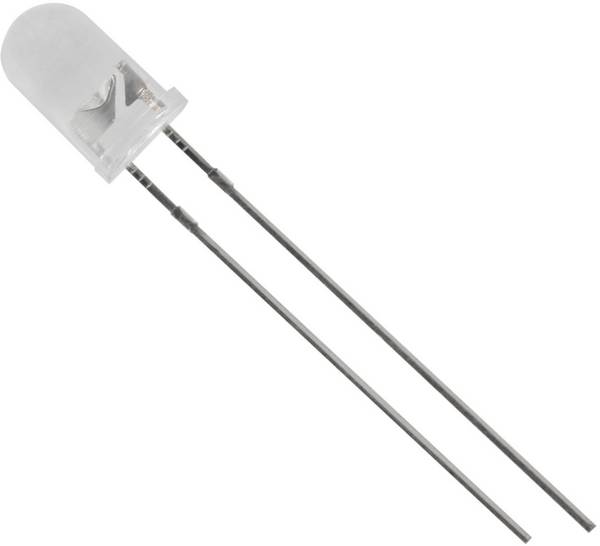 HuiYuan 5034B2C-DSB-B LED bedrahtet Blau Rund 5 mm 1500 mcd 40 ° 20 mA 3.2 V