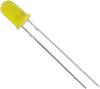TRU COMPONENTS 1573743 LED bedrahtet Gelb Rund 5 mm 130 mcd 50 ° 20 mA 2.1 V